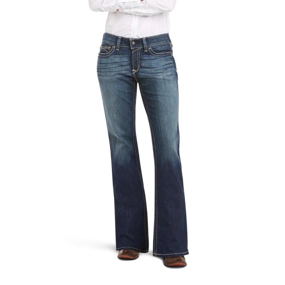 Ariat Women's Dark Blue Boot Cut Jeans